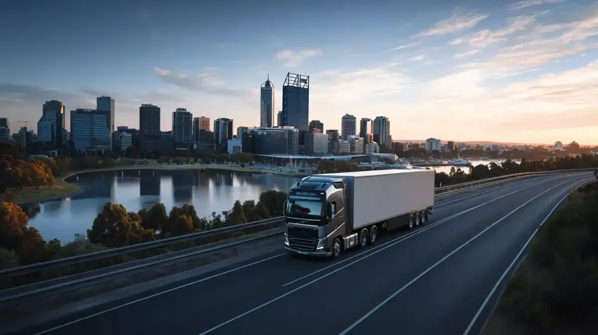 Adelaide freight pickup and interstate linehaul across road, rail and air networks, coordinated by QFM from Port Adelaide and SA industrial precincts